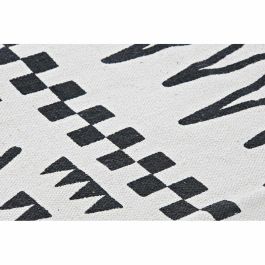 Alfombra DKD Home Decor Negro Blanco Ikat (120 x 180 x 0,7 cm) Alfombra DKD Home Decor Negro Blanco Ikat (120 x 180 x 0,7 cm)