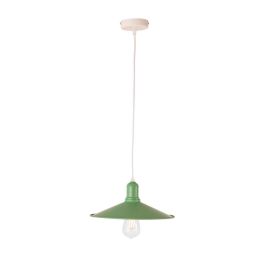 Lámpara Colgante de Techo Metal Industrial Vintage Guantanamo SKD-P80036, compatible con Bombilla E27, ideal Salón Comedor Dormitorio