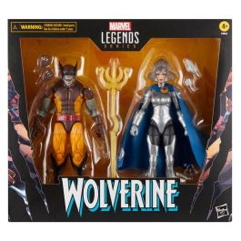HASBRO Wolverine y Lilandra Neramani Legends Series Marvel Blister Figuras Articuladas 15cm con Accesorios Precio: 50.79000047. SKU: B19VA2WNKM
