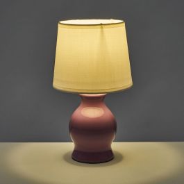 Lámpara de mesa Blanco Morado 40 W 220-240 V 15 x 15 x 26 cm Lámpara de mesa Blanco Morado 40 W 220-240 V 15 x 15 x 26 cm