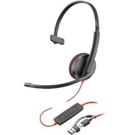 HP Blackwire 3210 Auriculares Monaural USB-C con Adaptador USB-C/A para uso empresarial Precio: 27.78999982. SKU: B17TVJ7TYB
