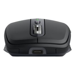Logitech Ratón Inalámbrico MX Anywhere 3S for Business, 910-006958, Laser RF Wireless + Bluetooth, 8000 DPI, Ergonómico, Multidispositivo, Grafito