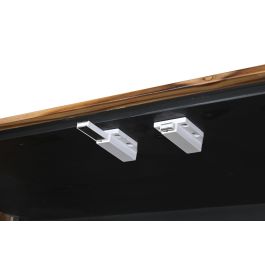 Vitrina Alpino DKD Home Decor Marron Negro 40 x 185 x 100 cm Vitrina Alpino DKD Home Decor Marron Negro 40 x 185 x 100 cm