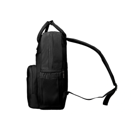 Antartik Mochila Glow bags con Acolchado para Portátil 15", Negro, 25L, 440x33x115mm