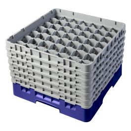 CAMBRO - 49S318-163 - Cesta de lavado 49 comp. 1 altura - 6 cm Ø máx. - alt. máx. 9,4 cm - 50 x 50 x 14,3 cm - Rojo Precio: 49.89000005. SKU: B15XB2BRCD
