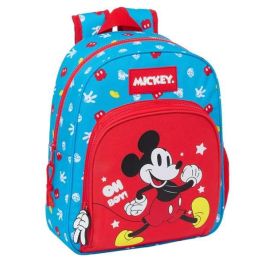 Mochila Escolar Mickey Mouse Clubhouse Fantastic Azul Rojo 28 x 34 x 10 cm Precio: 14.49999991. SKU: B1H963B72V