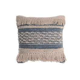 Cojin Boho DKD Home Decor Azul Blanco 10 x 45 x 45 cm Precio: 20.50000029. SKU: B1JWDZFVX2