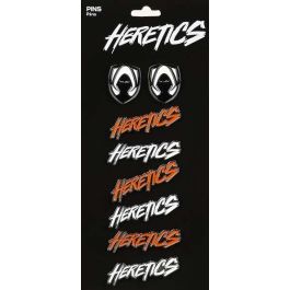 Pin Team Heretics Metal (8 pcs) Precio: 7.88999981. SKU: B19N6FRHAY