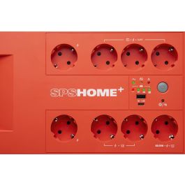 Salicru SPS 1000 HOME+ SAI / UPS Línea Interactiva 0.65 kVA 360 W con AVR, 8 Salidas AC, USB-A/C, Hogar/Oficina