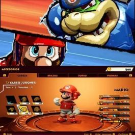 Nintendo SWITCH MARIO STRIKERS BLF Mario Strikers: Battle League Football - Juego de Fútbol para Nintendo Switch, Multijugador, PEGI 7 Nintendo SWITCH MARIO STRIKERS BLF Mario Strikers: Battle League Football - Juego de Fútbol para Nintendo Switch, Multijugador, PEGI 7