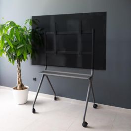 TOOQ Soporte suelo ruedas "ISTAND" pantallas 50-86"