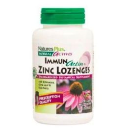 NATURES PLUS Immunactin Zinc Lozenges 60 Comprimidos para Disolver. Defensas, Sabor Cereza, Bucodispersable Precio: 16.5. SKU: B1HYAW28M6