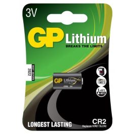 GP CR2 Batería de Litio de Alta Potencia, 1 Unidad, hasta 40% Más Duración, 10 Años de Vida Útil, para Cámaras, Linternas y Sensores Precio: 9.5000004. SKU: B1FCHEEF59