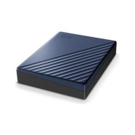 Western Digital WDBFTM0040BBL-WESN Disco Duro Externo Portátil 4TB USB-C/USB 3.0 Metal Azul