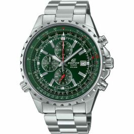 CASIO - Reloj de acero inoxidable - EDIFICE - Gris Precio: 128.49999987. SKU: B1DPZXBHTY