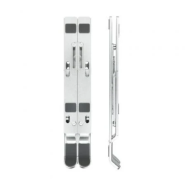 TooQ TQLRS0033-AL Soporte para Portátiles hasta 15" y Tablets Elevador Plegable Plata