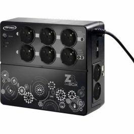Infosec Z3 ZenBox EX 1000 Inversor de alta frecuencia 1000 VA, 8 enchufes FR/SCHUKO (4 protegidos + 4 autonomía), protección Precio: 215.50000054. SKU: B142Y8QCFF