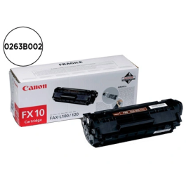 Canon FX-10 Tóner Negro Compatible con Impresoras L100/L120 (2000 páginas @5%) Precio: 54.49999962. SKU: S8402549