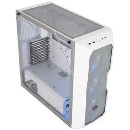 Cooler Master MasterBox TD500 Mesh White Caja PC ATX con Panel Frontal de Malla y Controlador