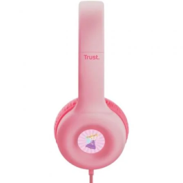 Trust Nouna Kids Auriculares Infantiles con Micrófono Rosas 25277