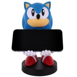 Cable Guy Soporte Figura Sonic 30th Anniversary 21cm, para Mandos PlayStation, Xbox y Móviles