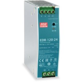 Level One POW-2441 Fuente Alimentación Industrial 24VDC 120W para Carril DIN
