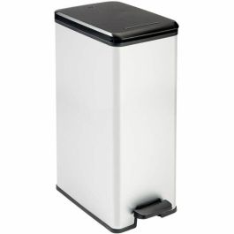 Cubo de basura Curver 240640 Plateado Plástico 40 L Precio: 83.49999944. SKU: B1FX57RKQE