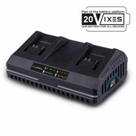 Scheppach SDBC4.5A Cargador doble 4,5 A para baterías Li-ion 20V IXES - Carga simultánea de dos baterías Precio: 49.89000005. SKU: B19YR3QTG8