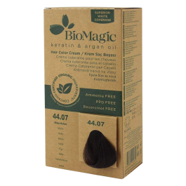 Biomagic, Keratin & Argan Oil, Tinte permanente para el cabello, 44.07 , 250 ml *Probador Precio: 18.49999976. SKU: B16YJJRVXE