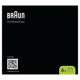 Braun AAAIK59492 Cartucho de Limpieza Recambios CCR6 Clean & Renew para Estación SmartCare - Paquete de 6