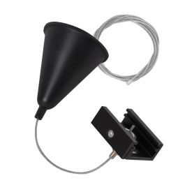 Suspensión para Carril Trifásico Negro 1 Metro [HO-SUS-T-N] Precio: 6.50000021. SKU: B1HFR96NJW