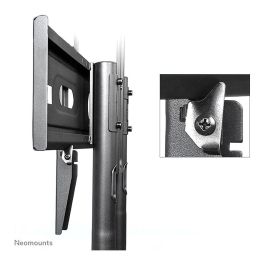 Neomounts NM-M1700BLACK Carrito para Pantallas de 32-75", 50 kg, Altura Ajustable 104-154 cm, VESA 200x200-600x400, Negro