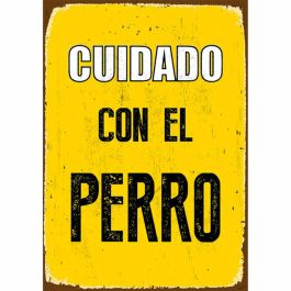 Placa Magnet & Steel Cuidado con el Perro 14,8 x 21 cm Precio: 7.95000008. SKU: B14YHVJWEP