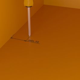 Emuca Lote de 2 barras para armario Luxe de longitud 0.75m con soportes, Aluminio y Plástico, Pintado negro texturizado