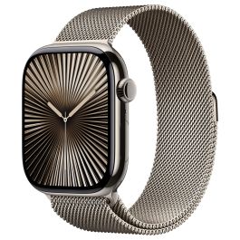Apple Watch Series 10 GPS + Cellular 46mm Titanio Natural con Correa Milanesa Natural M/L Precio: 811.88999991. SKU: B1JSN2VW3D