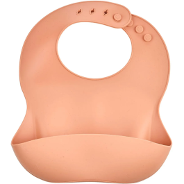 Thermobaby Babero de Silicona con Recogedor, Color Melocotón, THE3023191570128 Precio: 40.9343. SKU: B17Q85MGZV