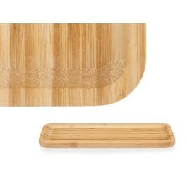 Tabla de Bambú Rectangular para Aperitivos 30x15 cm Kinvara - Marrón (12 Unidades) Tabla de Bambú Rectangular para Aperitivos 30x15 cm Kinvara - Marrón (12 Unidades)