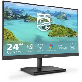Philips 245E1S Monitor E-line 24" QHD (2560x1440) IPS 4ms 75Hz HDMI DisplayPort VGA Negro