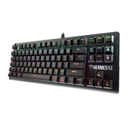 TECLADO GAMING GAMDIAS HERMES E2 - ILUMINADO EN COLORES NEÓN - 88 TECLAS - 1000HZ - CABLE 1.5M