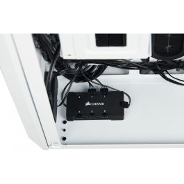 Corsair Torre PC Crystal Series 280X RGB con Ventana de Cristal Templado Blanca