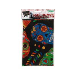 Mantel Rectangular 183x132 cm Calaveras Coloridas Día De Los Muertos