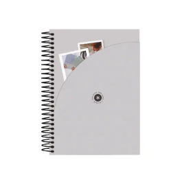 Antartik Agenda Manifest Día Página A5+ 2026 Rosa Papel 80g FSC