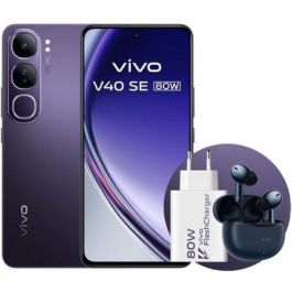 Vivo 5667970B Smartphone V40 SE 5G, 8GB RAM, 256GB Almacenamiento, Pantalla AMOLED 6.67" 120Hz, Batería 5000mAh 80W, Cámara 50MP, Negro Precio: 220.78999954. SKU: B16BMZXHPJ