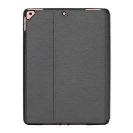 Elbe Funda FU-003 para iPad 10.2" 2020 Gris Espacial TPU y PU con Compartimento Apple Pencil