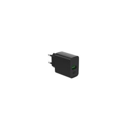 Gembird TA-UC-PDQC20-01-BK cargador de dispositivo móvil Universal Negro Corriente alterna Carga rápida Interior Gembird TA-UC-PDQC20-01-BK cargador de dispositivo móvil Universal Negro Corriente alterna Carga rápida Interior