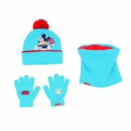 Gorro, Guantes y Braga de Cuello Mickey Mouse Happy smiles Azul Rojo Precio: 11.49999972. SKU: S4307231