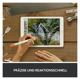 Logitech 914-000034 Lápiz Digital Crayon para iPad con Tecnología Apple Pencil y Carga Lightning