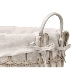 Cesto Redondo Asas Gris Kipit 45X58CM (6 Unidades) Cesto Redondo Asas Gris Kipit 45X58CM (6 Unidades)