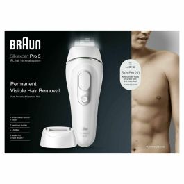 Braun IPL PL5145 Depiladora de luz pulsada, Blanco, verde y negro