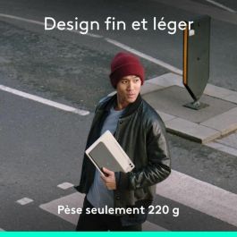 Logitech LOG5099206125810 Teclado Portátil Inalámbrico Keys-To-Go 2 para Tablet AZERTY Grafito